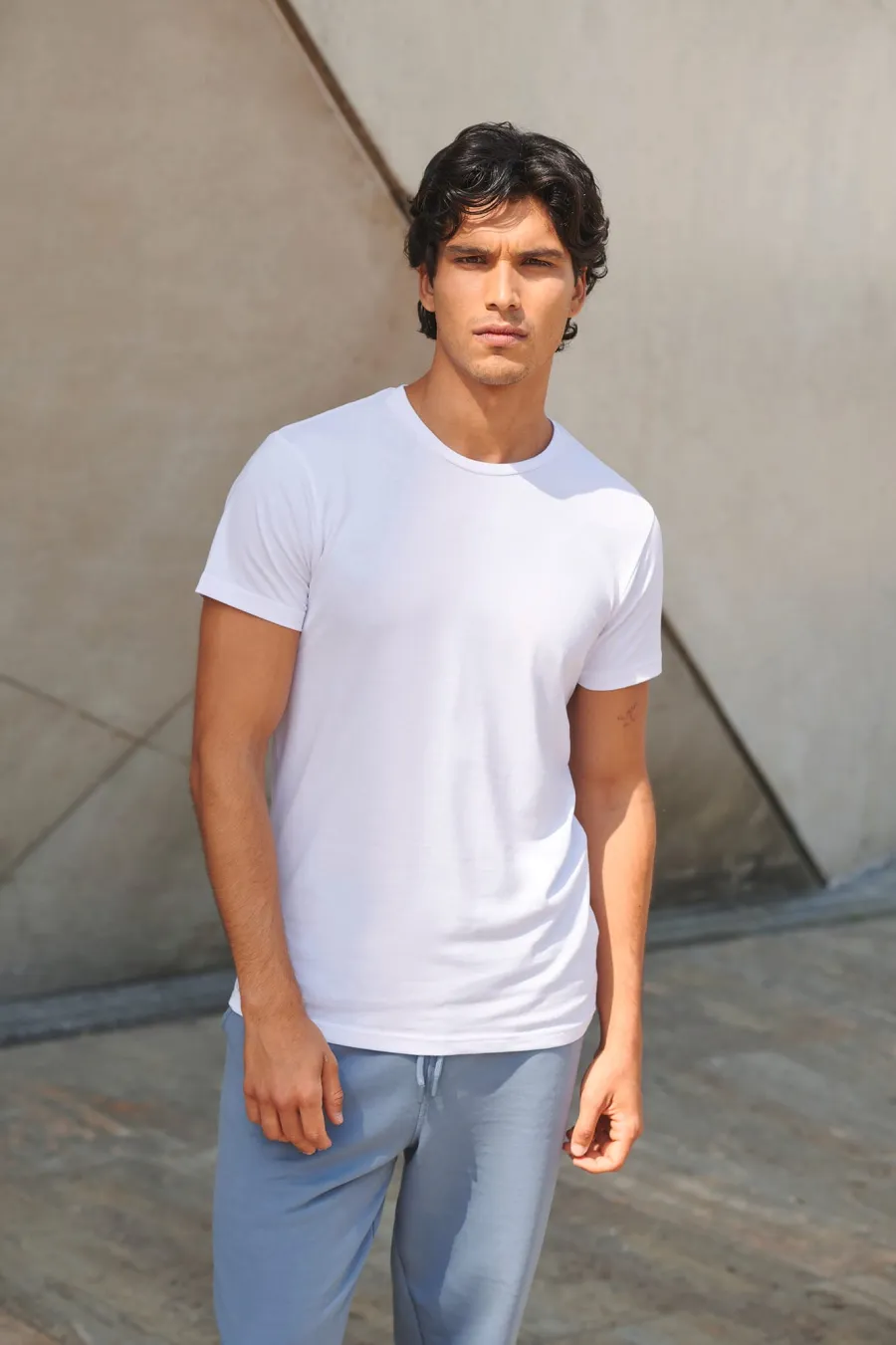 T-shirt homme col rond Feel Good — SF Clothing personnalisable