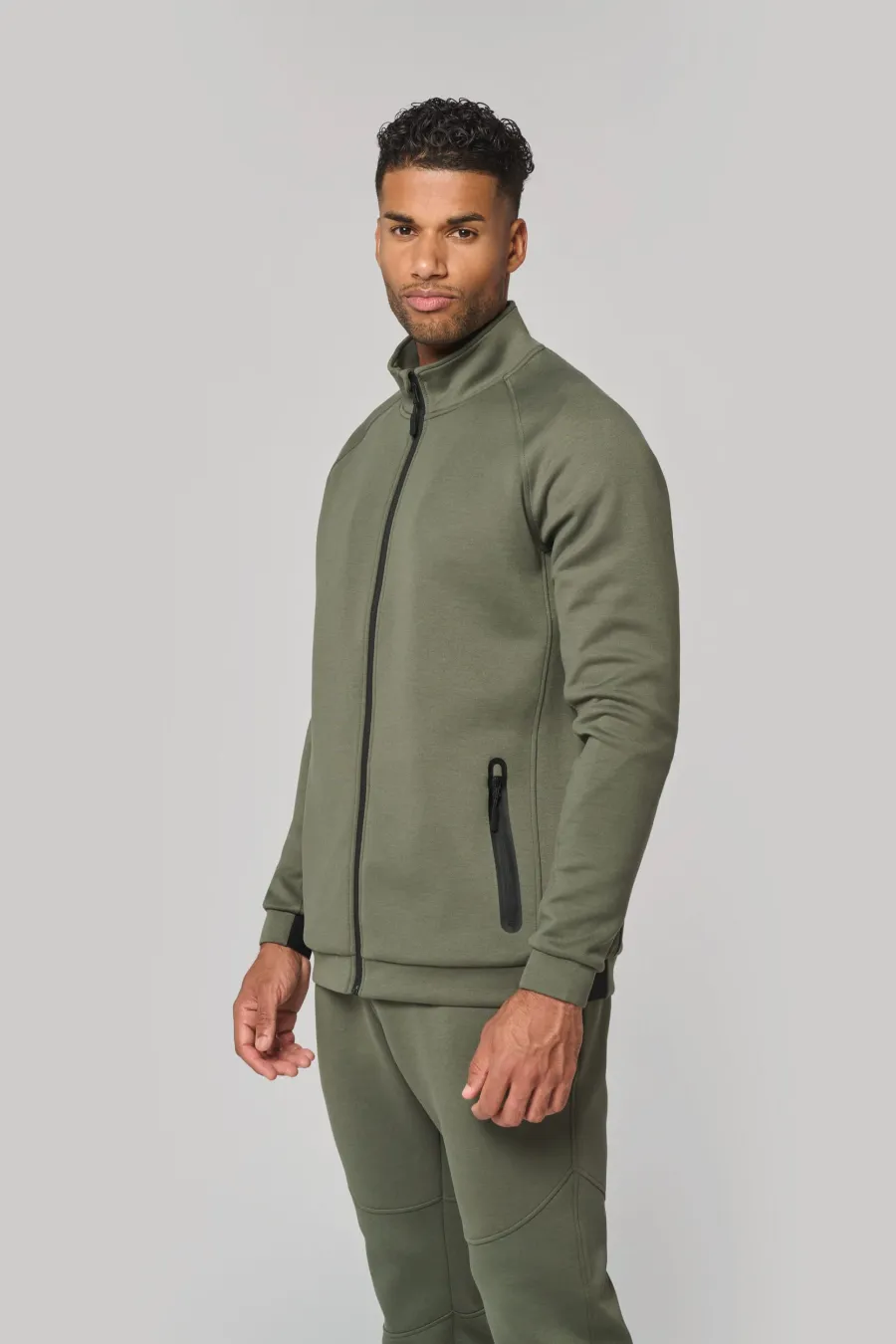 Veste à col montant homme — PROACT personnalisable