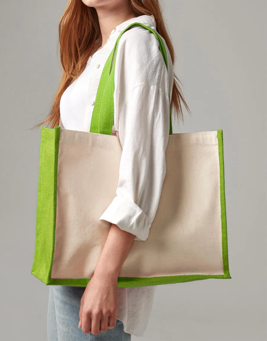 Printers' Jute Classic Shopper — Westford Mill personnalisable