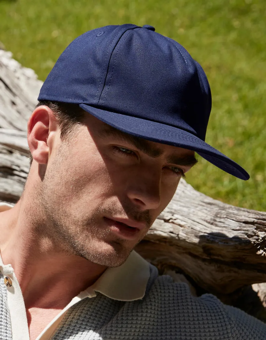 Organic Cotton Unstructured 5 Panel Cap — Beechfield personnalisable