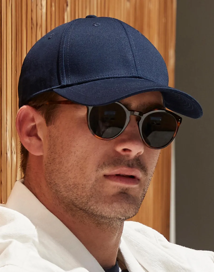 EarthAware® Clas. Org. Cotton 6 Panel Cap — Beechfield personnalisable