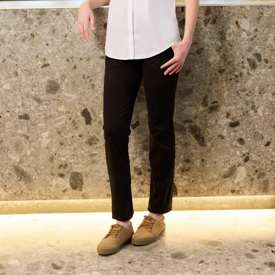 PANTALON CHINO STRETCH FEMME (V4312S) — Velilla personnalisable