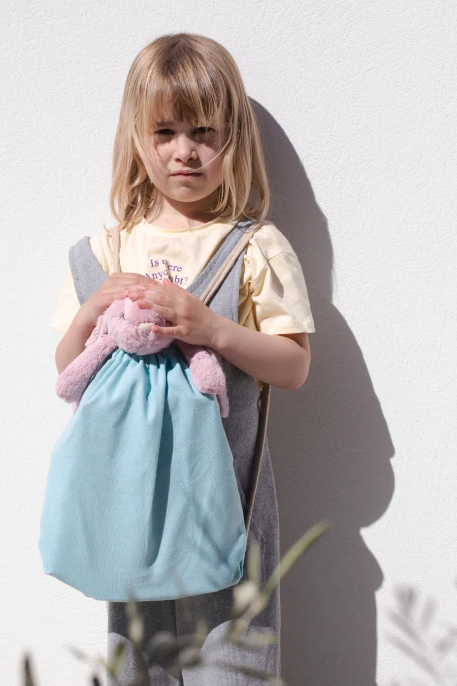 Petit sac à dos recyclé à cordon coulissant - Taille enfant — Kimood personnalisable