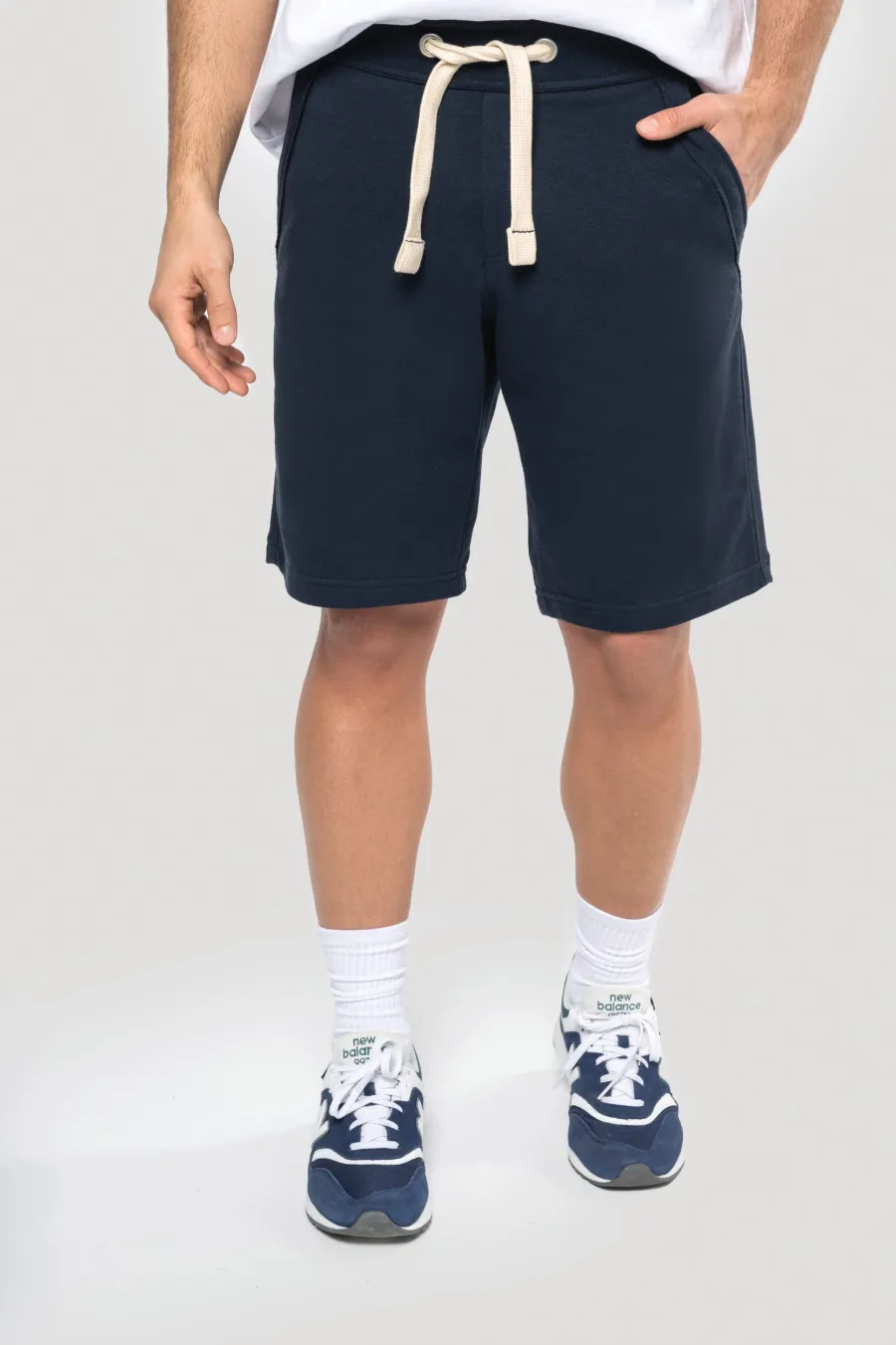 Bermuda French Terry unisexe — Kariban personnalisable