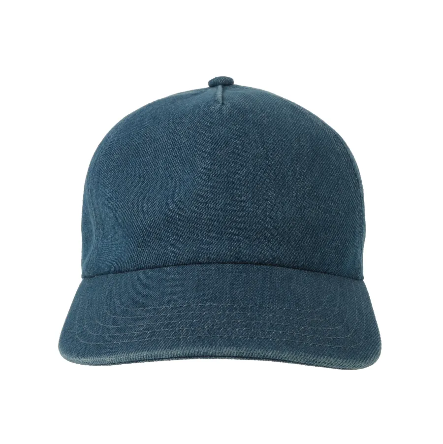 Casquette Dad hat 5 pans en denim — Atlantis Headwear personnalisable
