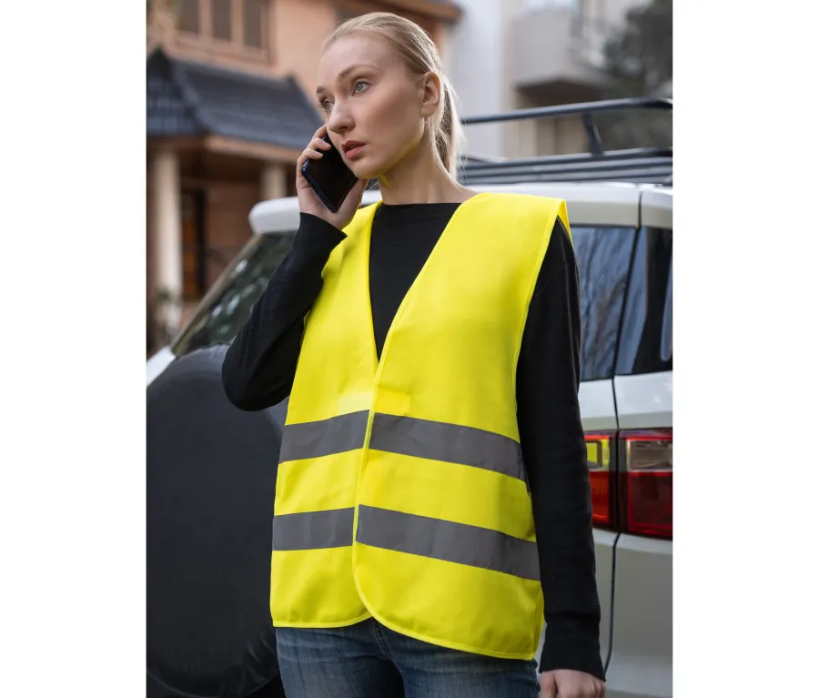 HI-VIS SAFETY VEST "STUTTGART" — Korntex personnalisable