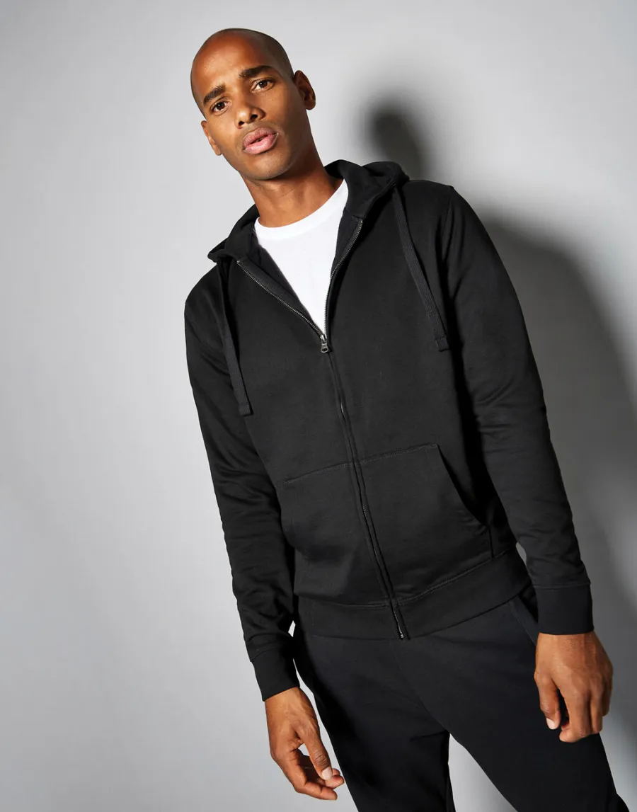 Regular Fit Zipped Hoodie Superwash® 60º — Kustom Kit personnalisable