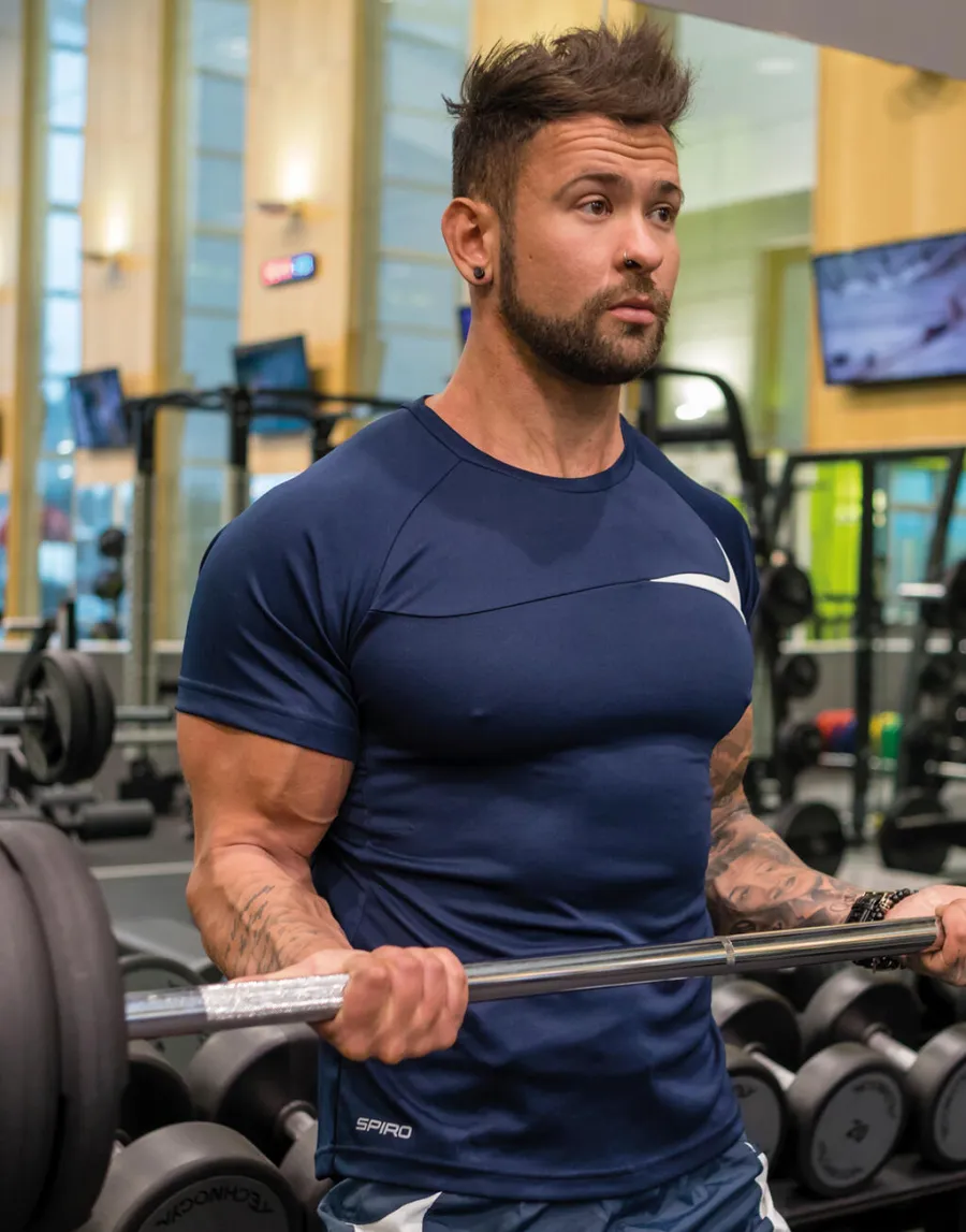Spiro Men's Dash Training Shirt — Spiro personnalisable