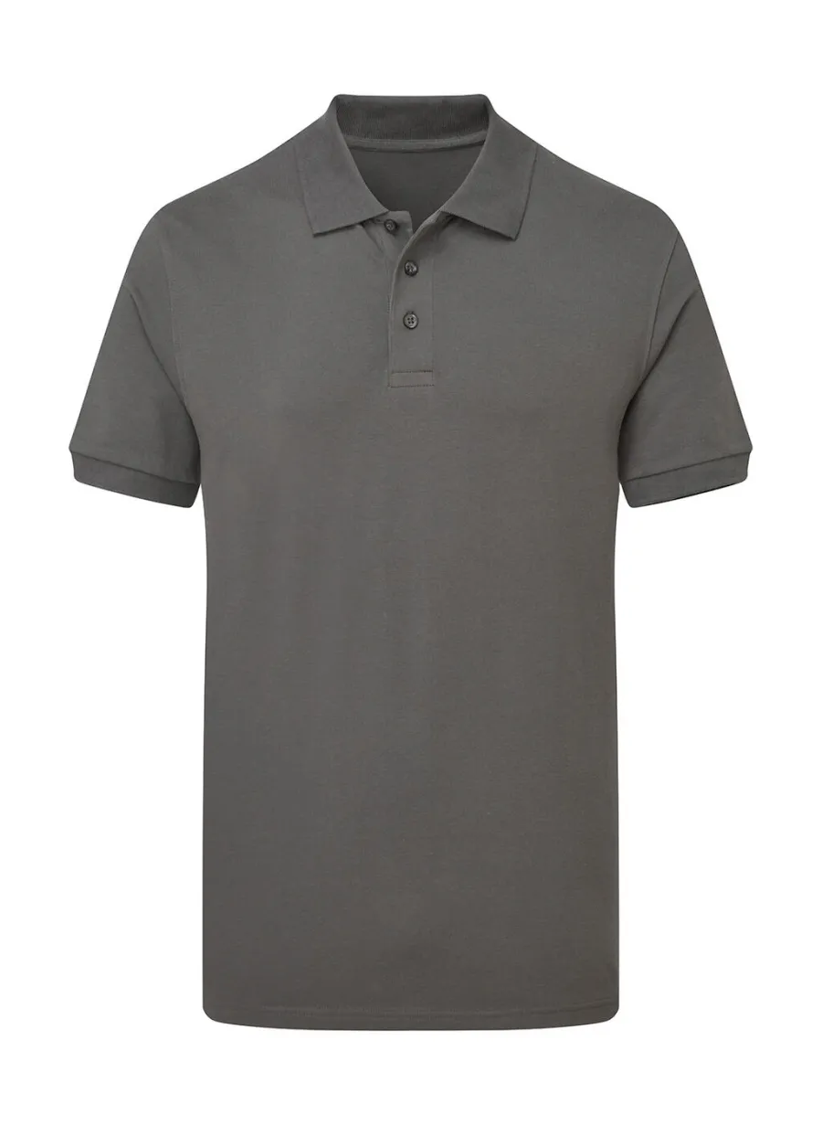 Signature Tagless Polo Stretch Men — SG Signature personnalisable