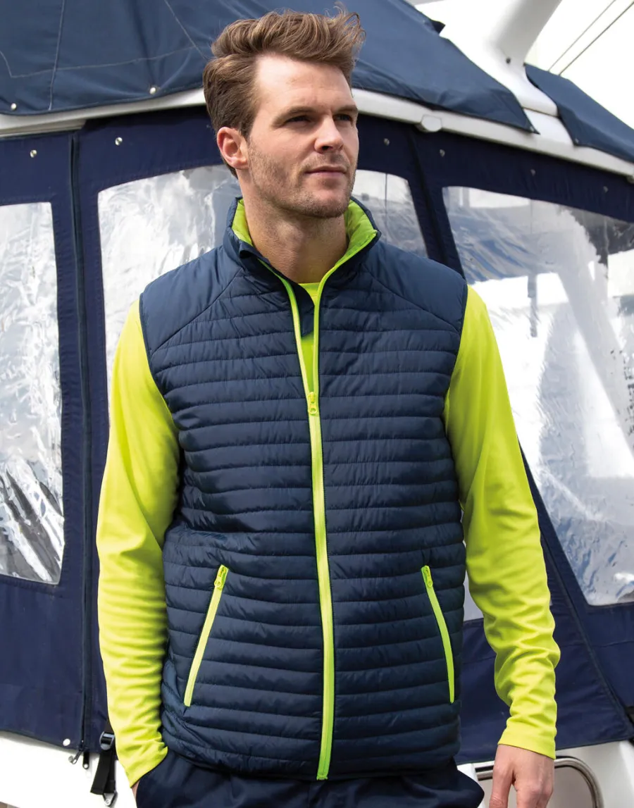 Bodywarmer THERMOQUILT recyclé — Result personnalisable