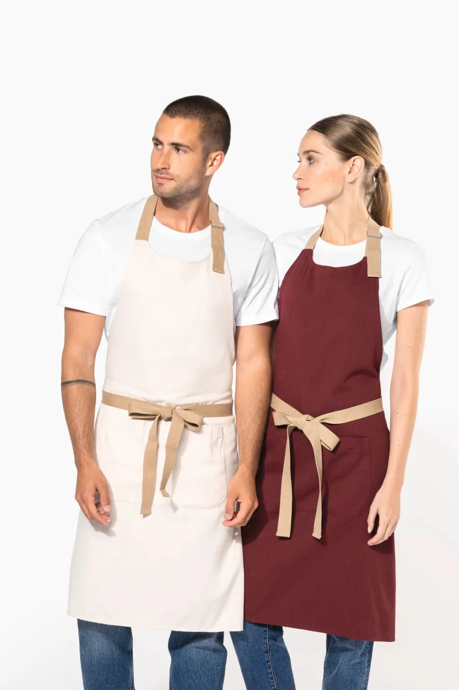 Tablier écoresponsable unisexe — Kariban personnalisable