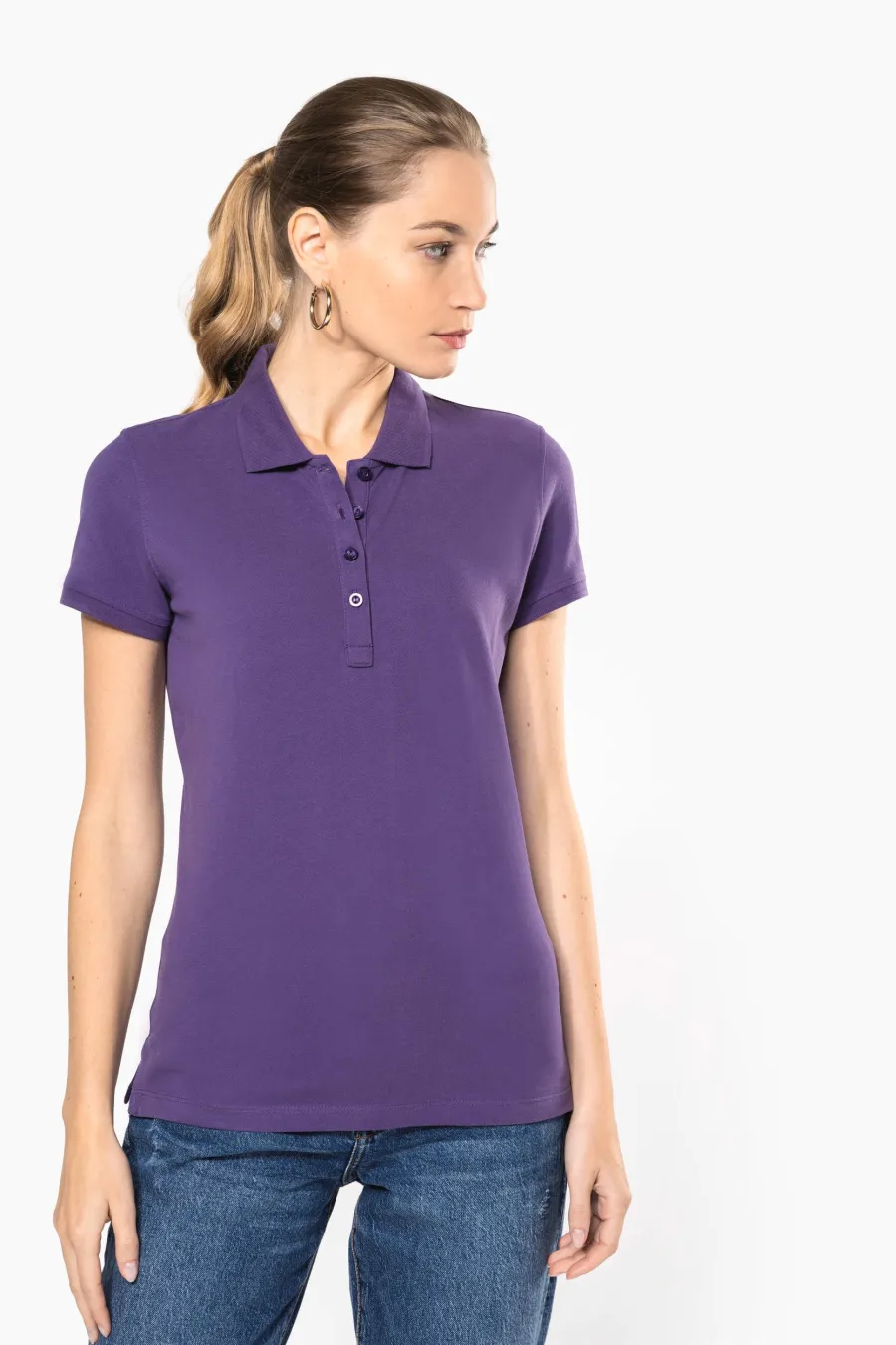 Polo piqué manches courtes femme (K255) — Kariban personnalisable