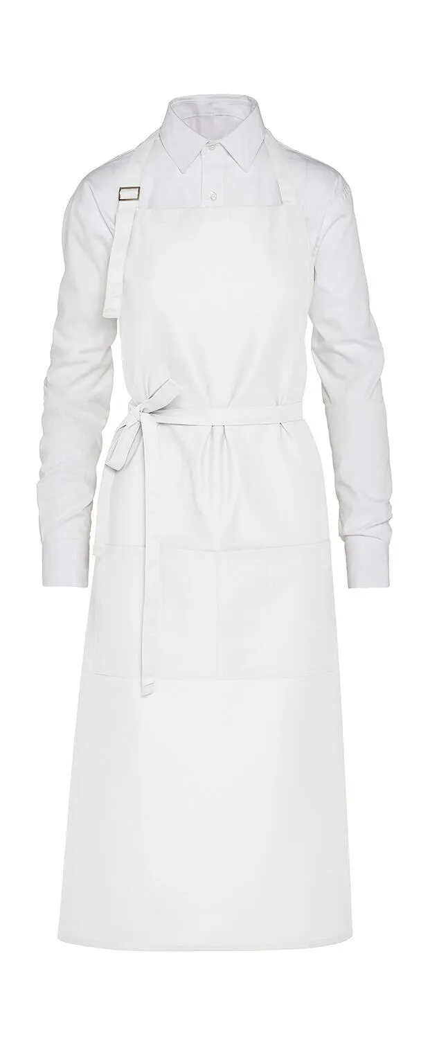AMSTERDAM - Recycled Bib Apron with Pocket — SG Accessories - BISTRO personnalisable