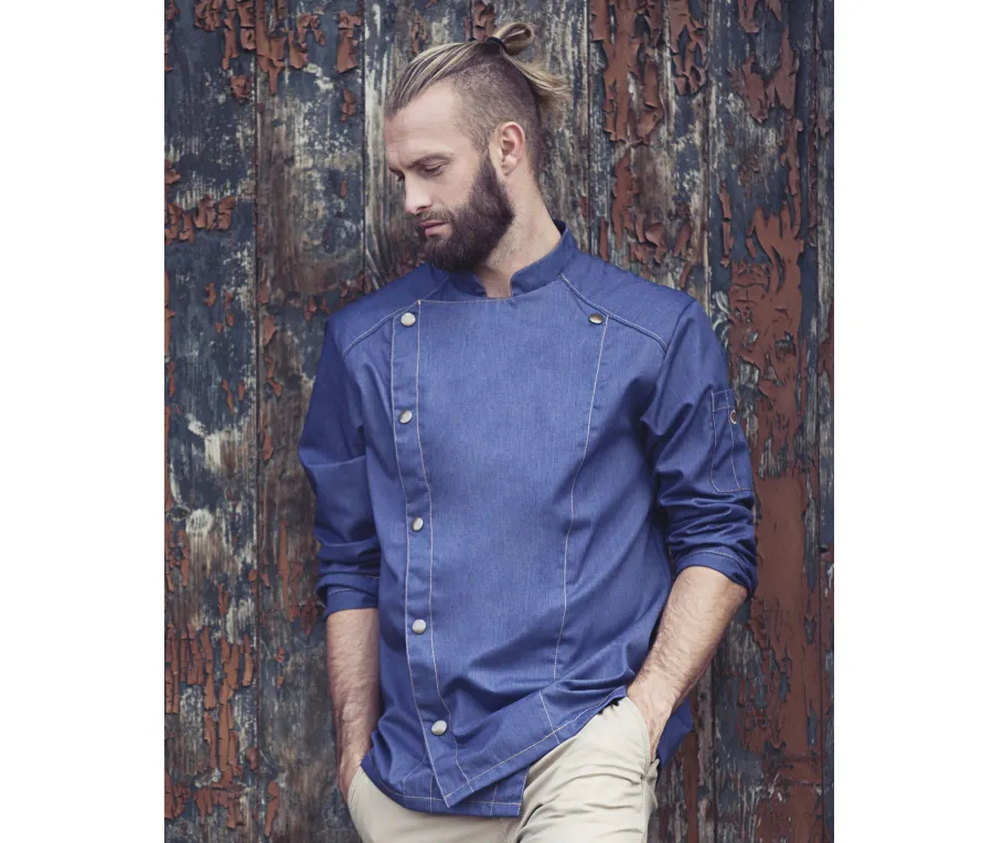 Veste de cuisine Jeans-Style — Karlowsky personnalisable