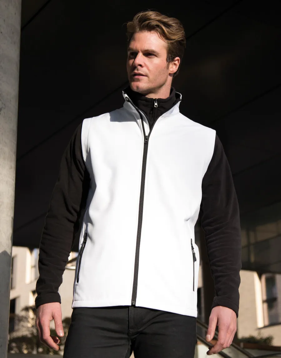 Bodywarmer Softshell Homme Printable — Result personnalisable