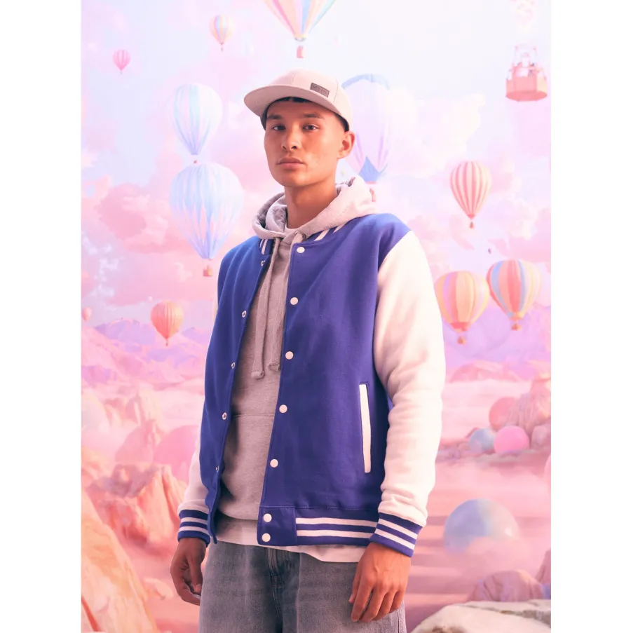 VARSITY JACKET — Just Hoods personnalisable