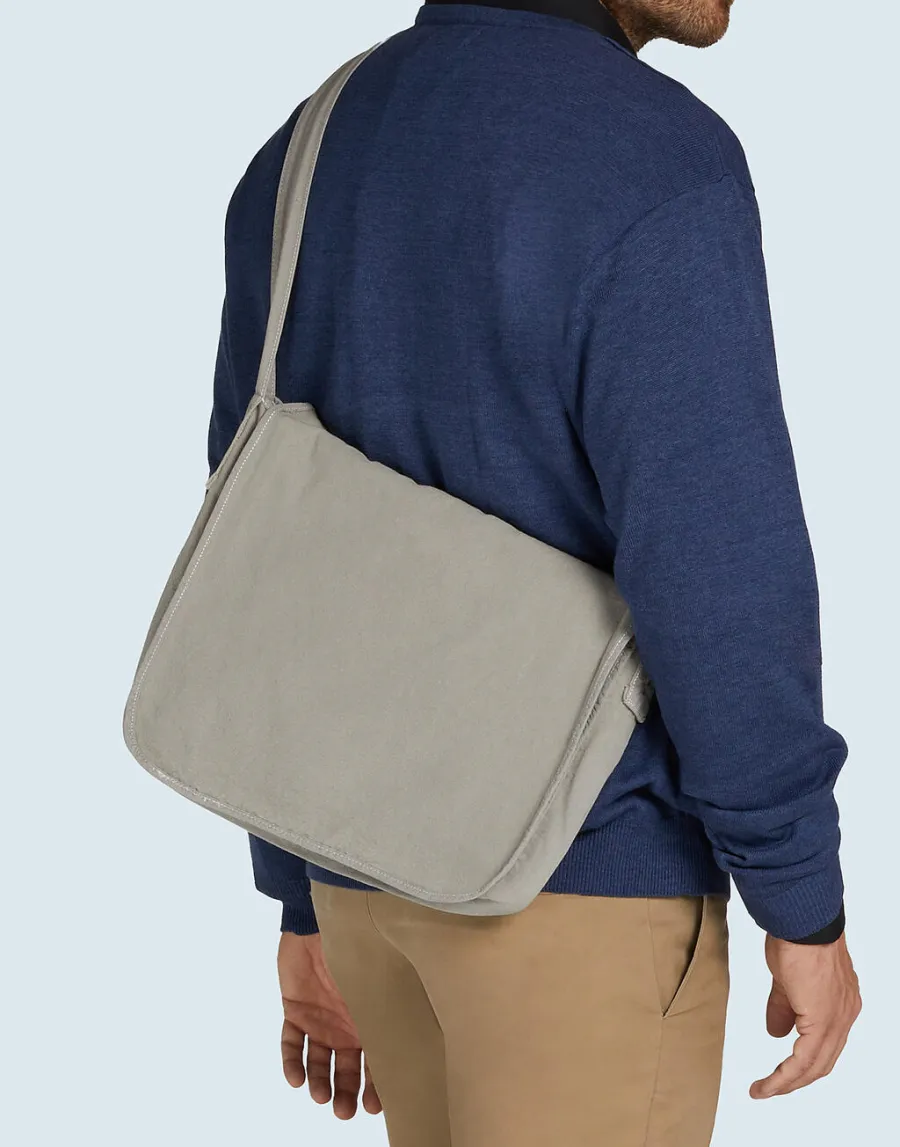 Canvas Messenger — SG Accessories - BAGS personnalisable