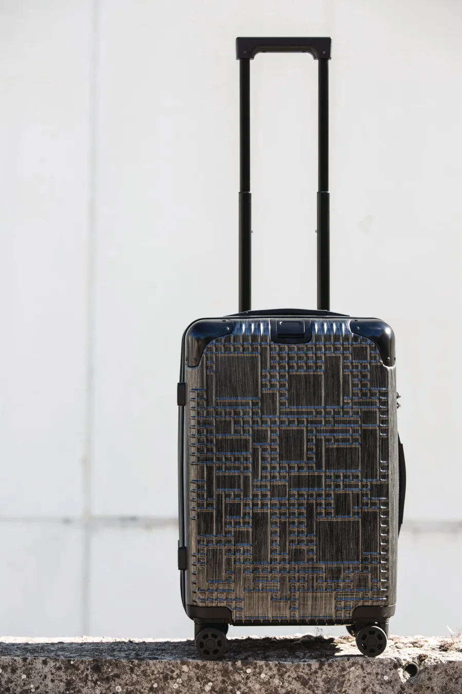 Trolley Cabine "Geoline" 4 roues multidirectionnelles — Kimood personnalisable