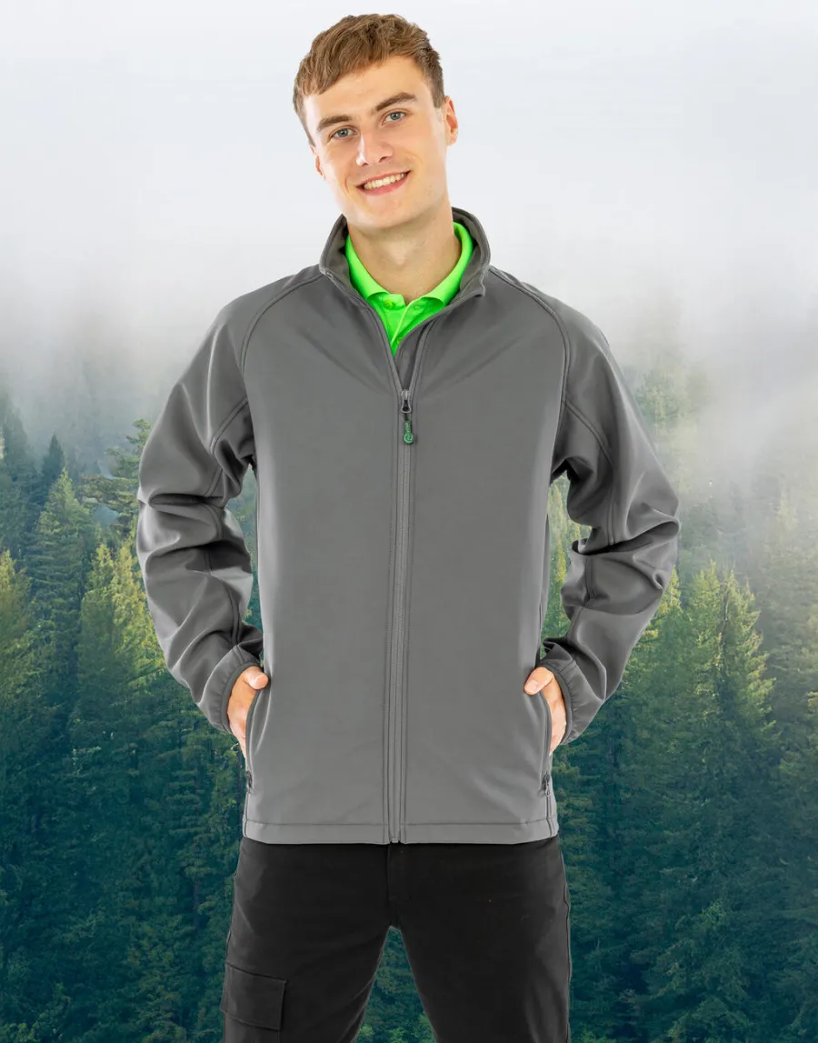 Veste softshell homme recyclée — Result personnalisable