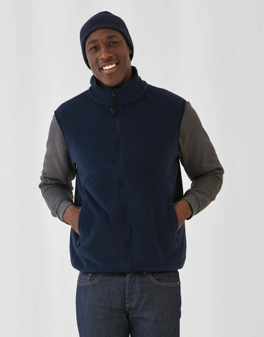 Traveller+ Bodywarmer Fleece — B&C Outerwear personnalisable