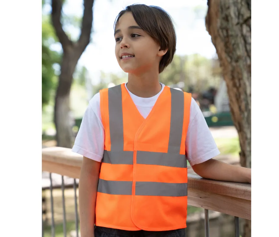 CHILDREN SAFETY VEST "ESBJERG" — Korntex personnalisable