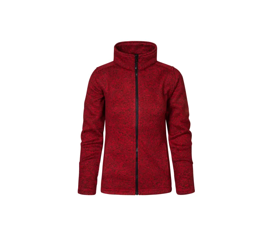 WOMEN'S KNIT FLEECE JACKET C+ — Promodoro personnalisable