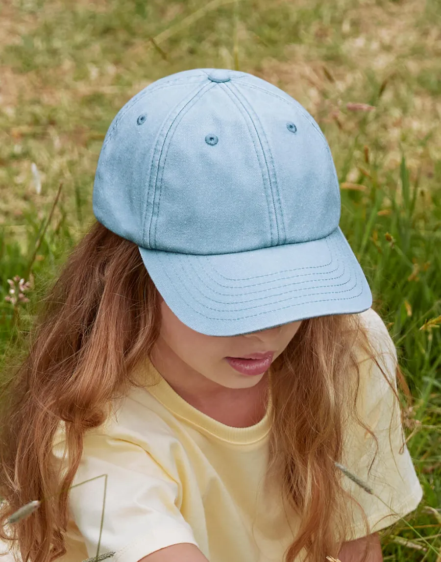 Junior Low Profile Vintage Cap — Beechfield personnalisable