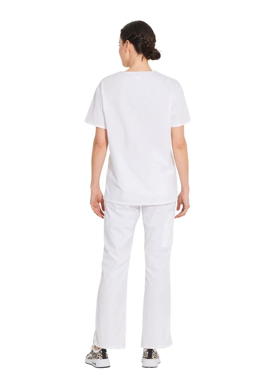 Haut col V unisexe — Dickies Medical personnalisable