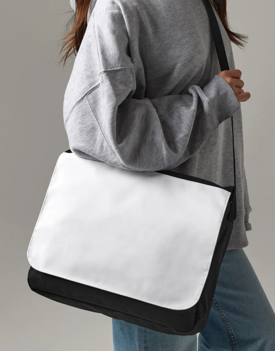 Sublimation Messenger Bag — Bagbase personnalisable