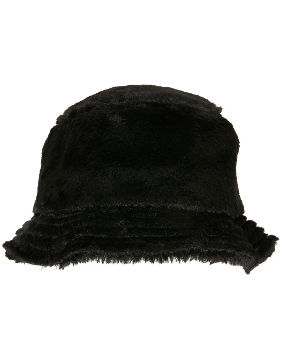 Fake Fur Bucket Hat — Flexfit personnalisable