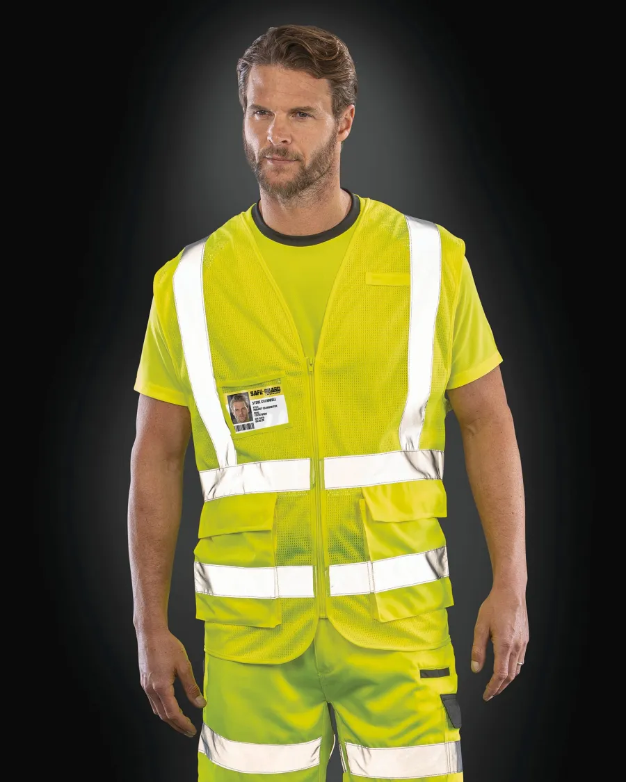 Gilet de sécurité en maille — Result personnalisable