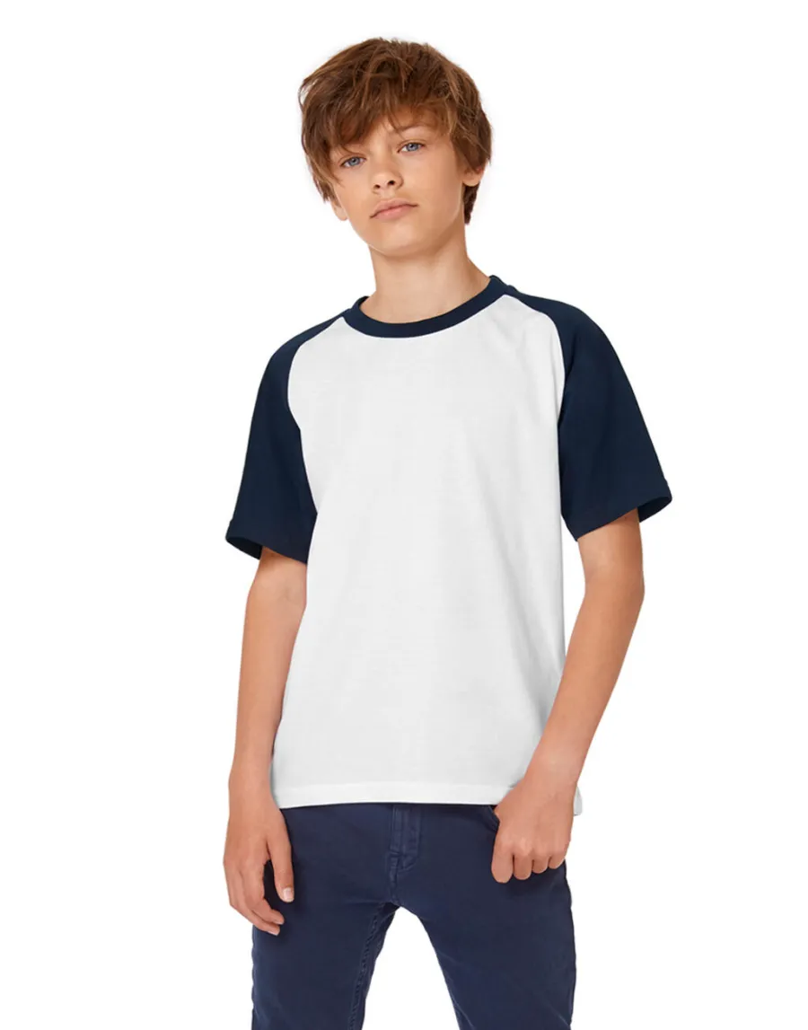 Base-Ball/kids T-Shirt — B&C personnalisable