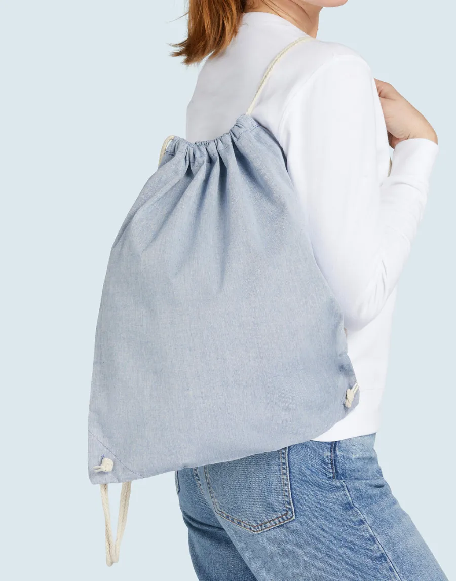 Recycled Cotton/Polyester Backpack DD — SG Accessories - BAGS personnalisable