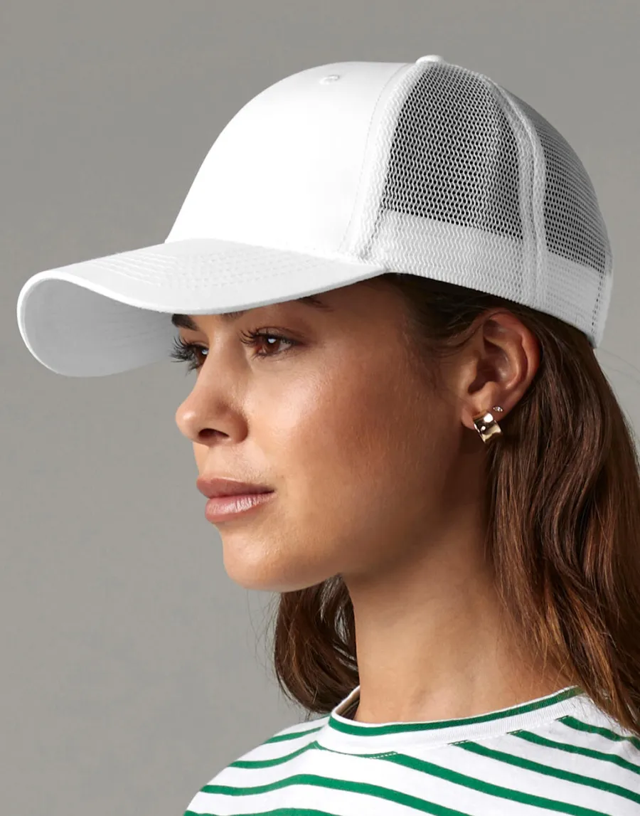 Recycled Urbanwear 6 Panel Snapback Trucker — Beechfield personnalisable