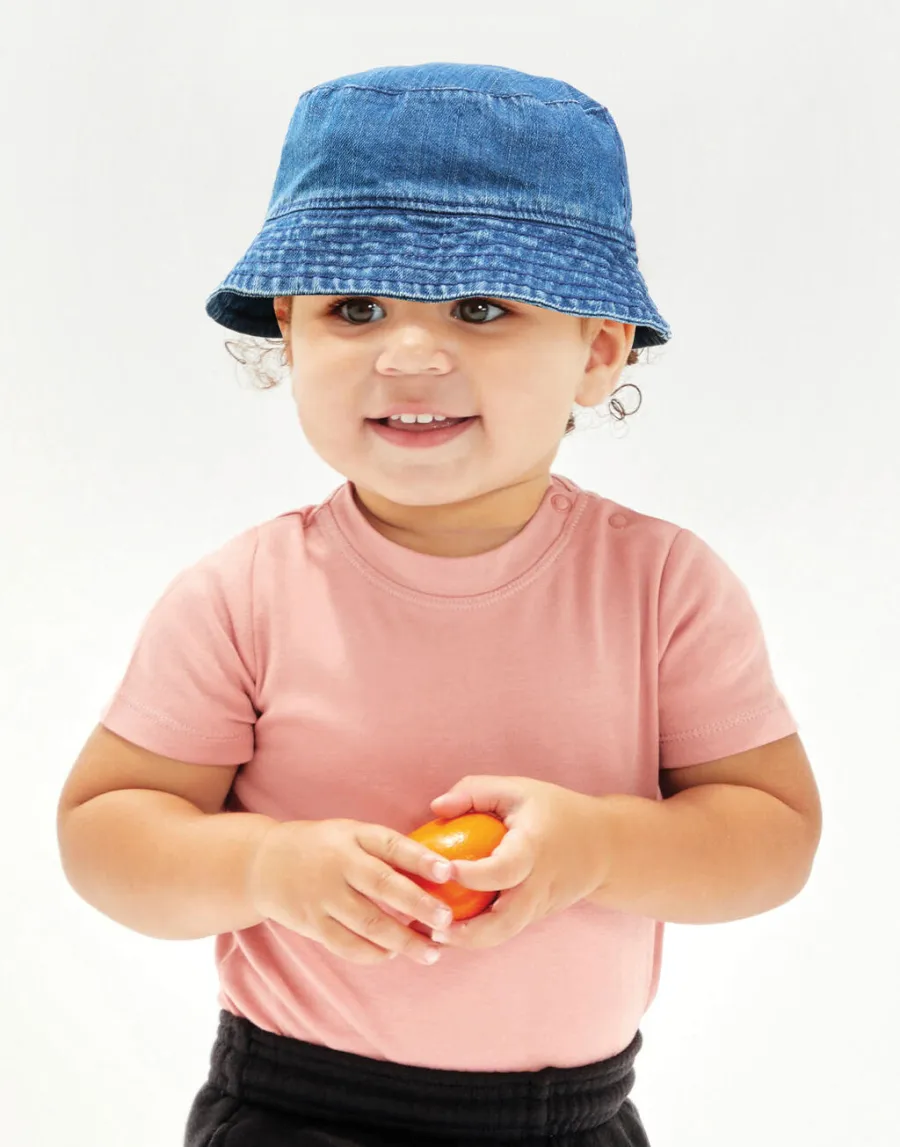 Baby Denim Bucket Hat — Babybugz personnalisable