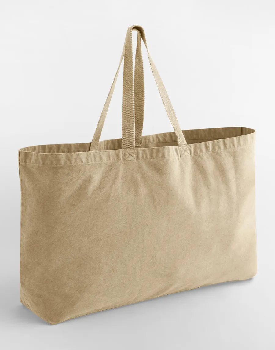 Garment Dyed Oversized Tote Bag — Westford Mill personnalisable