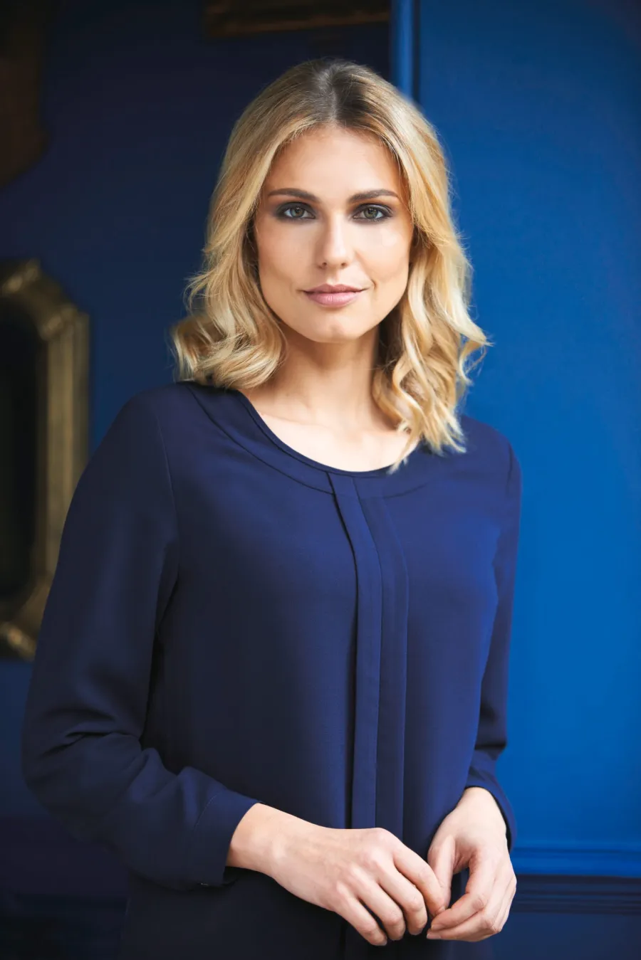 Blouse Crêpe de Chine Roma — Brook Taverner personnalisable