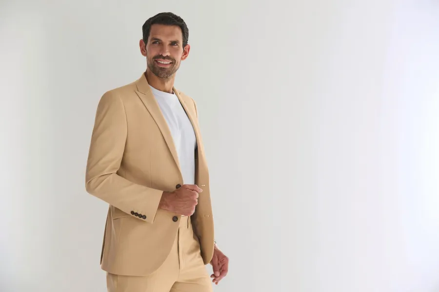 Veste homme William coupe cintrée — Brook Taverner personnalisable