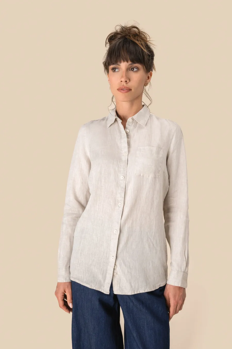 Chemise en lin femme — Spasso personnalisable