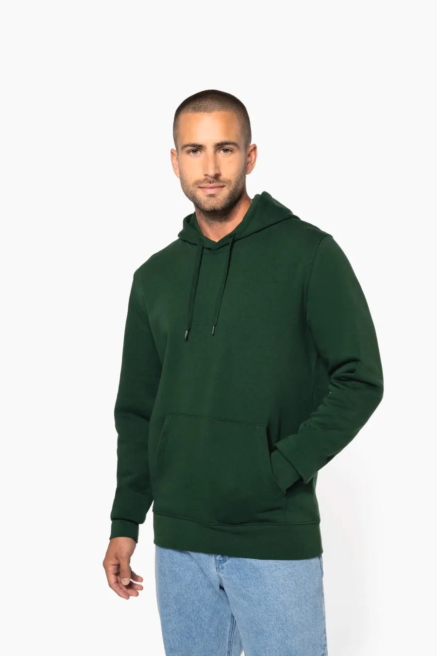 Sweat-shirt écoresponsable à capuche homme — Kariban personnalisable