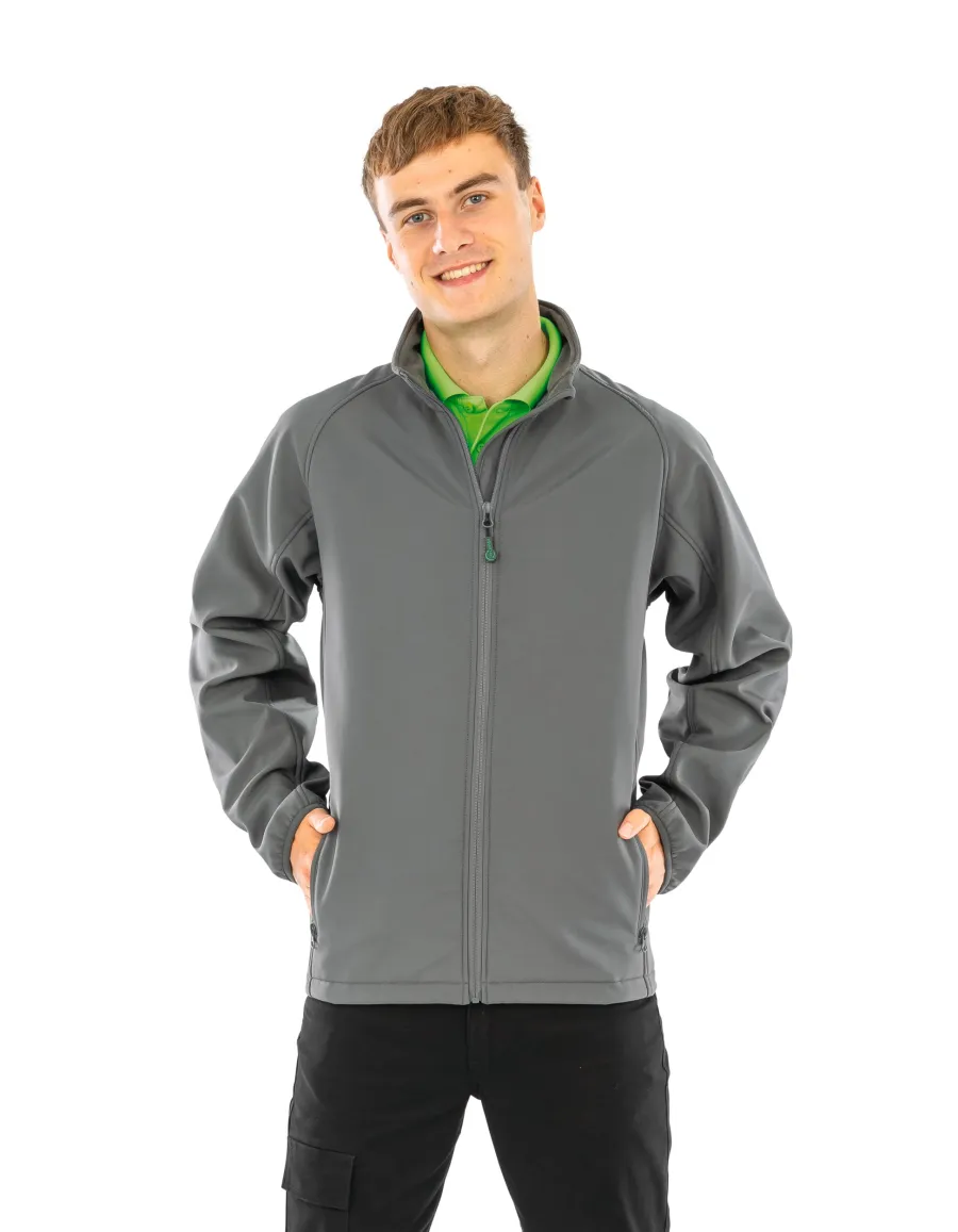 Veste softshell homme recyclée — Result personnalisable