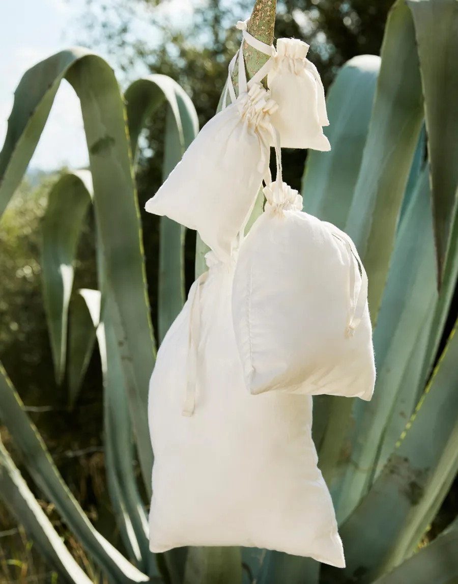 Organic Cotton Drawcord Bag — Westford Mill personnalisable