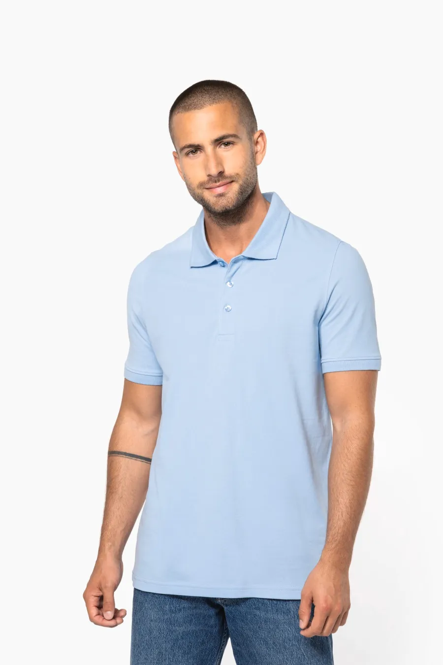 Polo piqué manches courtes homme (K254) — Kariban personnalisable