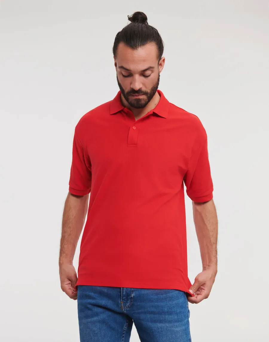 Men's Classic Polycotton Polo — Russell Athletic personnalisable