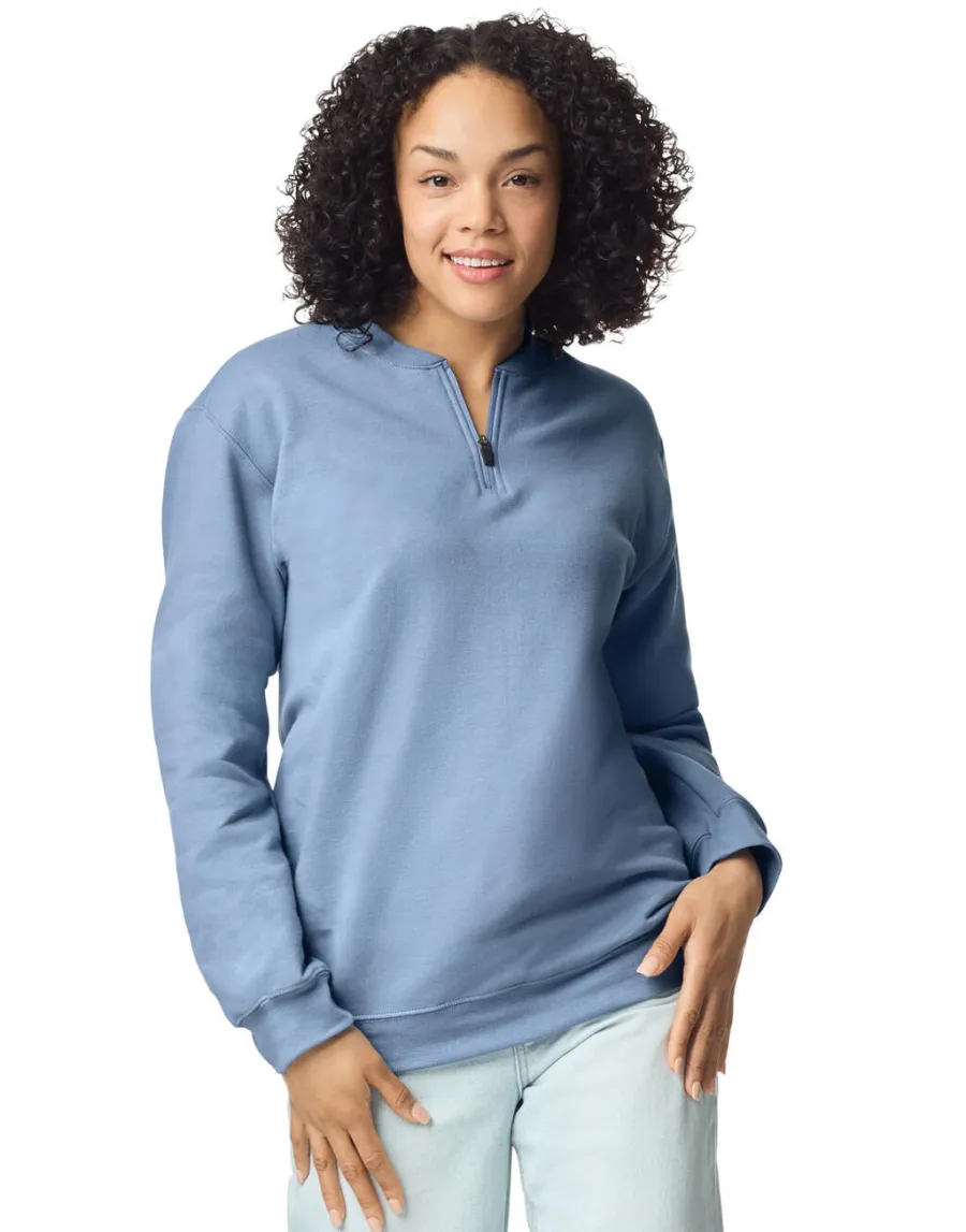 Softstyle Midweight Adult Fleece 1/4 Zip Sweat — Gildan personnalisable