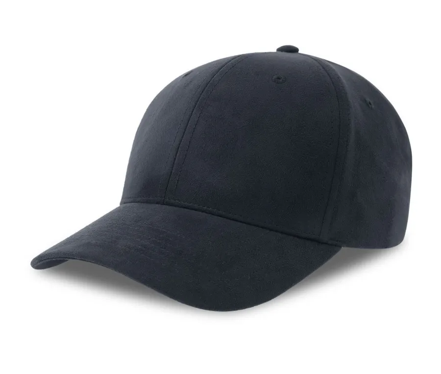 Casquette 6 pans en suédine — Atlantis Headwear personnalisable