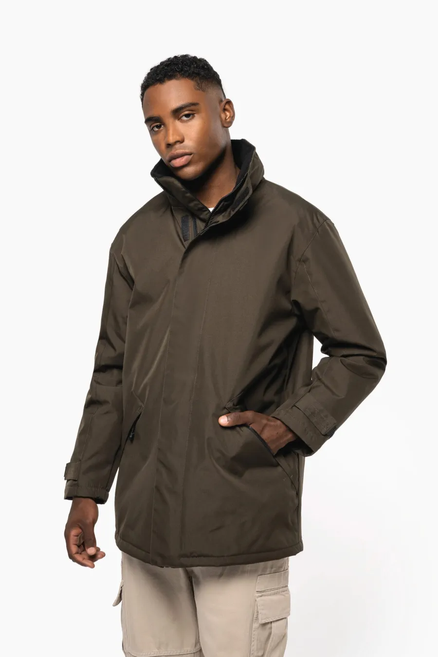 Parka doublure matelassée — Kariban personnalisable
