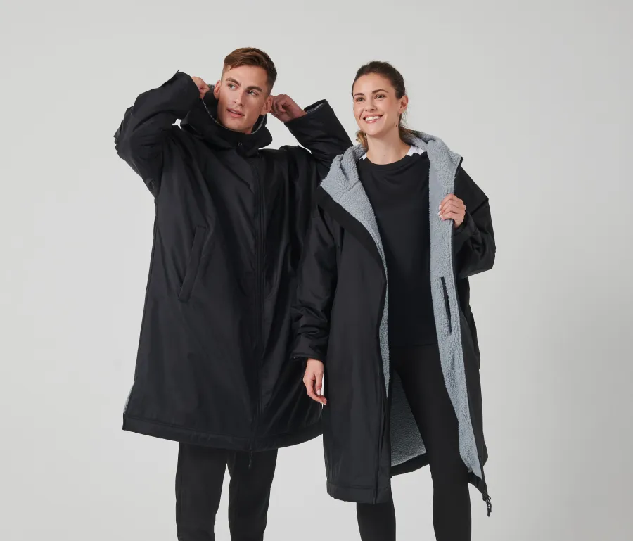 Longue veste imperméable (LV690) — Finden Hales personnalisable