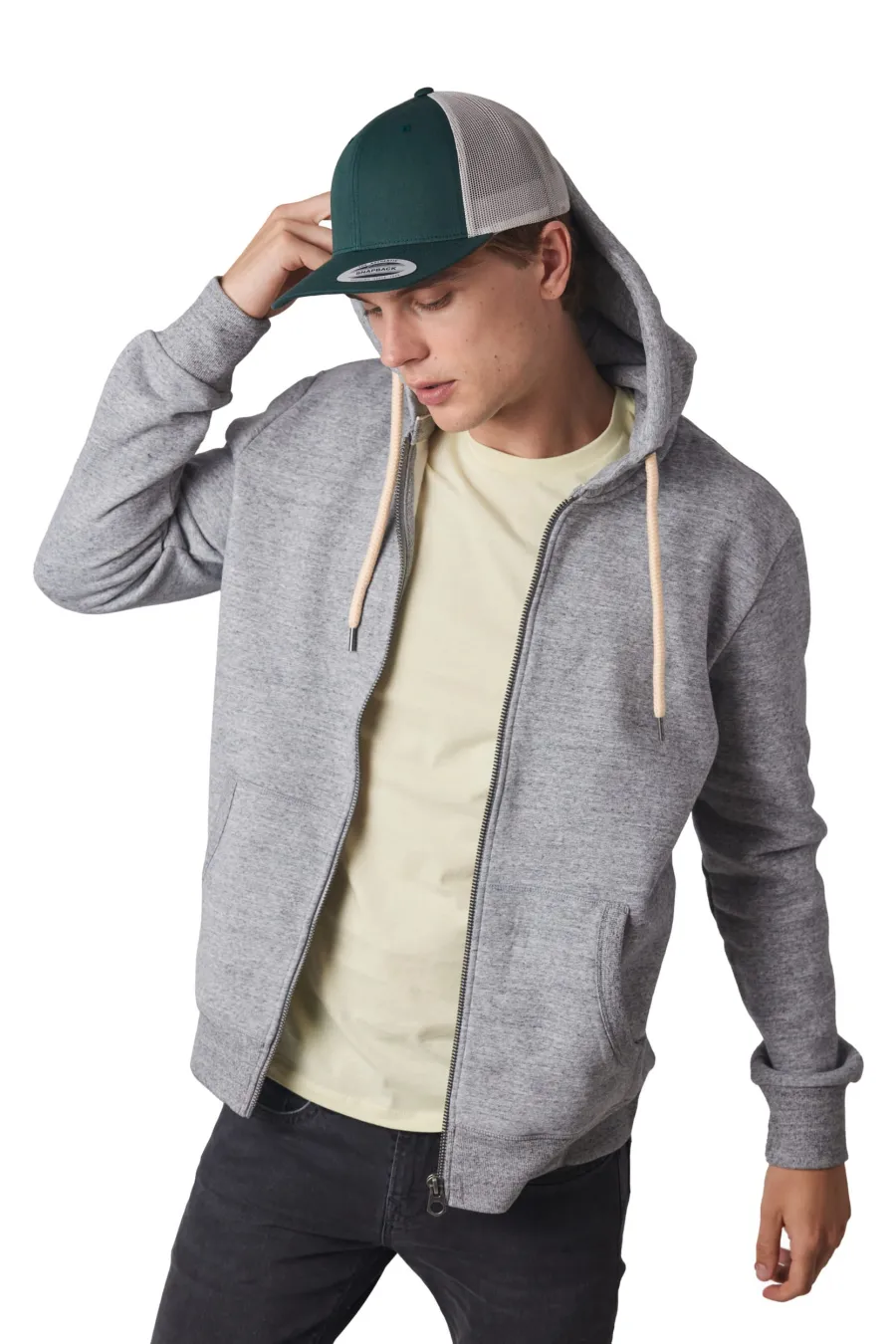 Casquette Trucker modèle rétro - 6 panneaux — K-up personnalisable