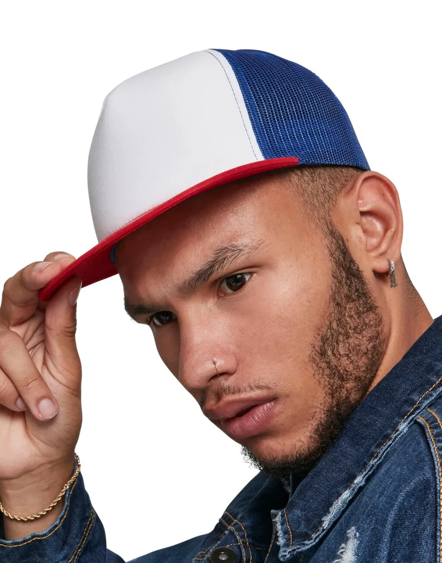Foam Trucker with White Front — Flexfit personnalisable